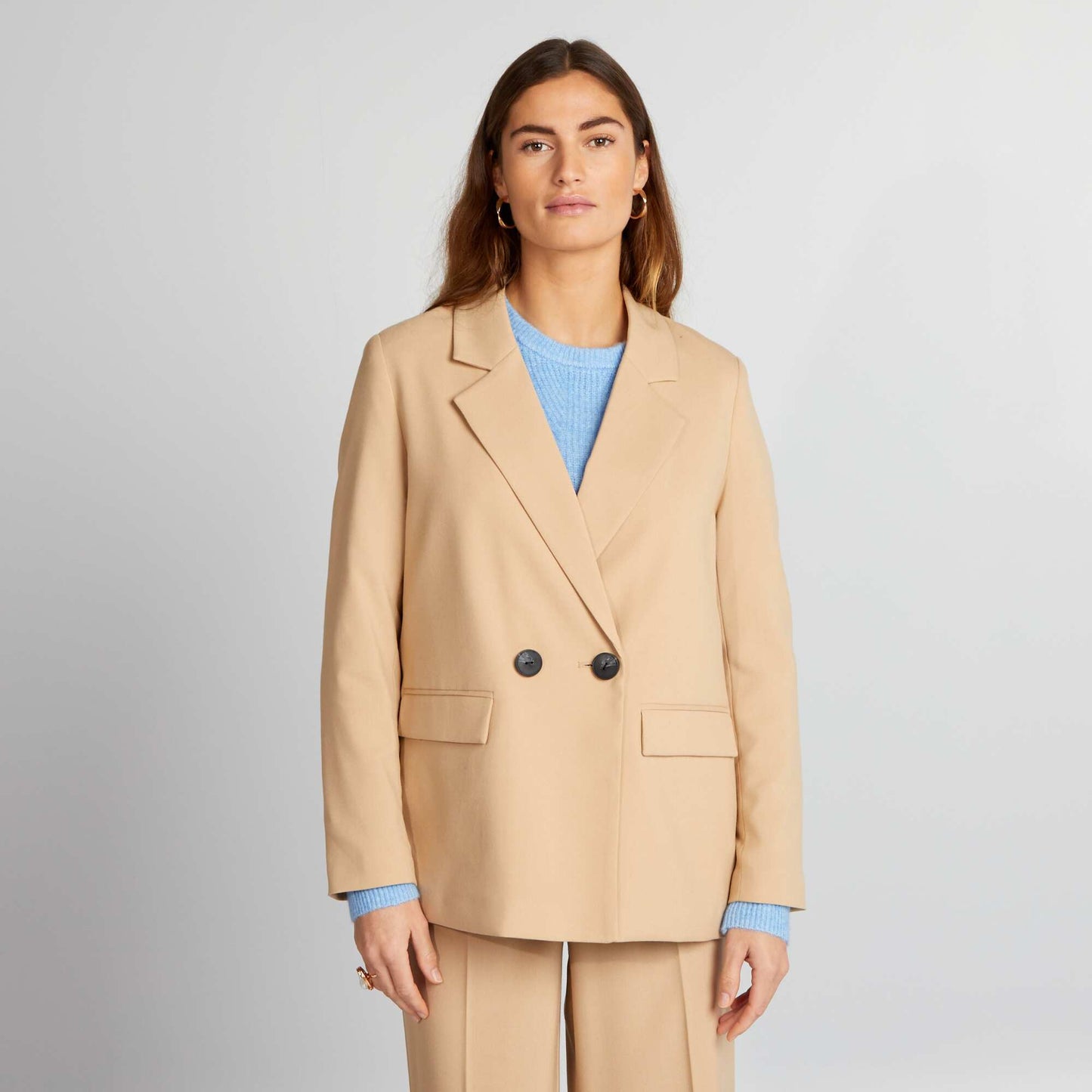 Oversized blazer BEIGE