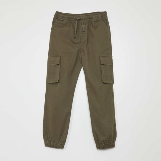 Multi-pocket trousers KHAKI