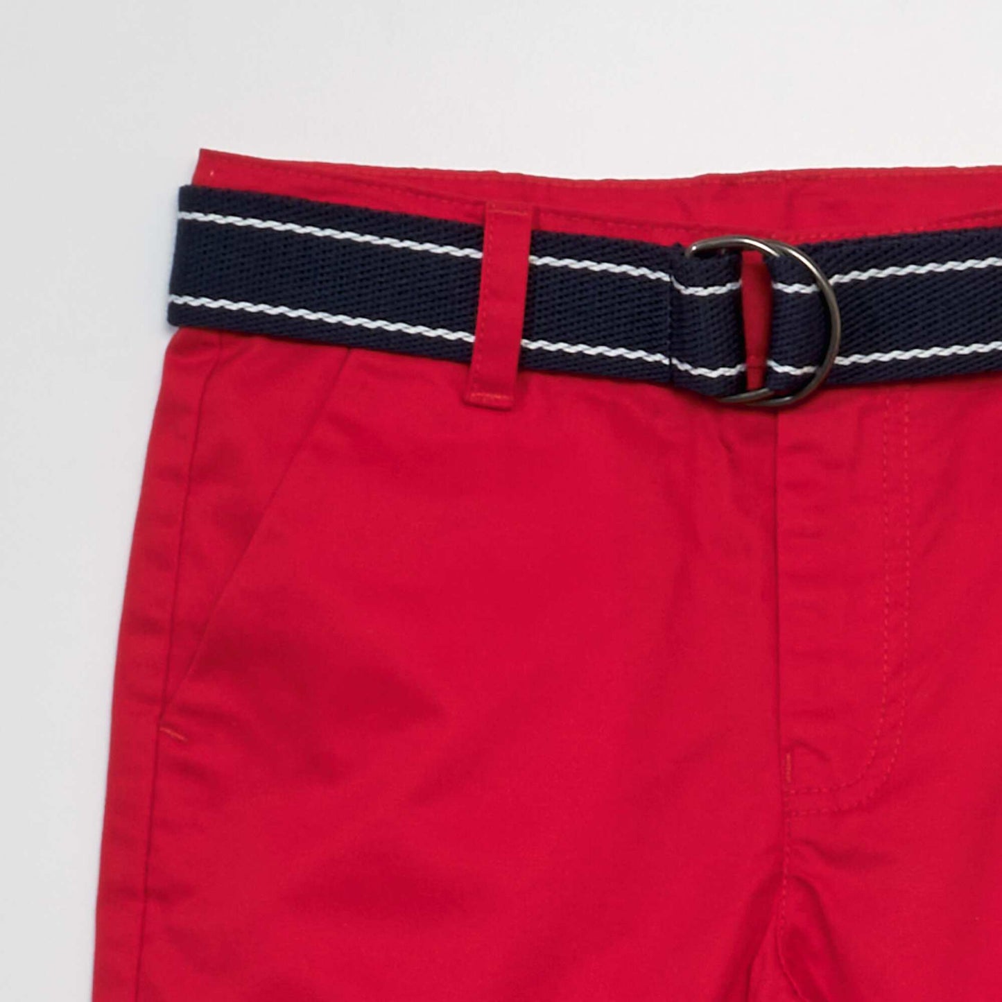 Chino Bermuda shorts red