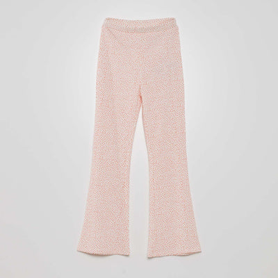 Bootcut leggings WHITE