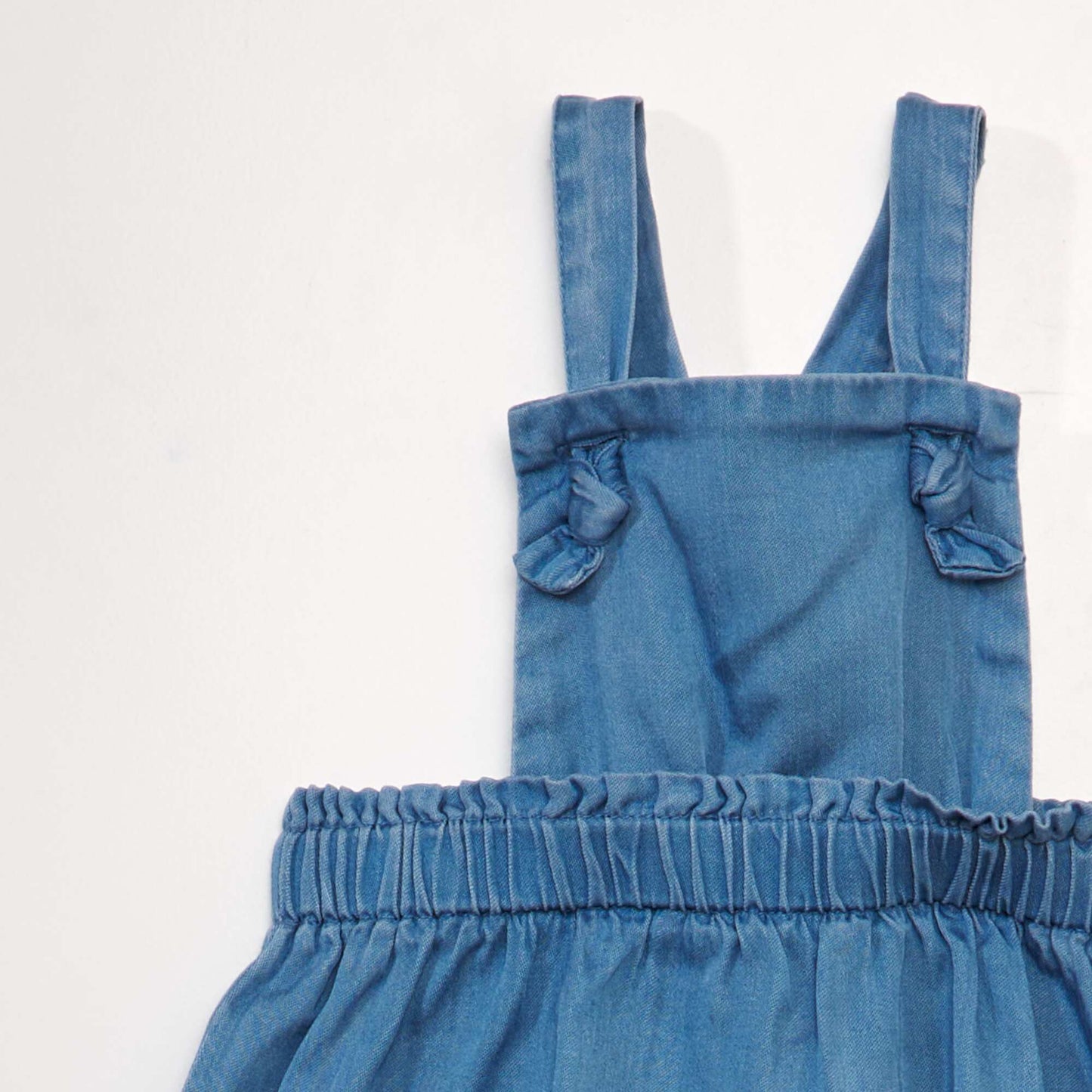 Dungaree-style dress BLUE