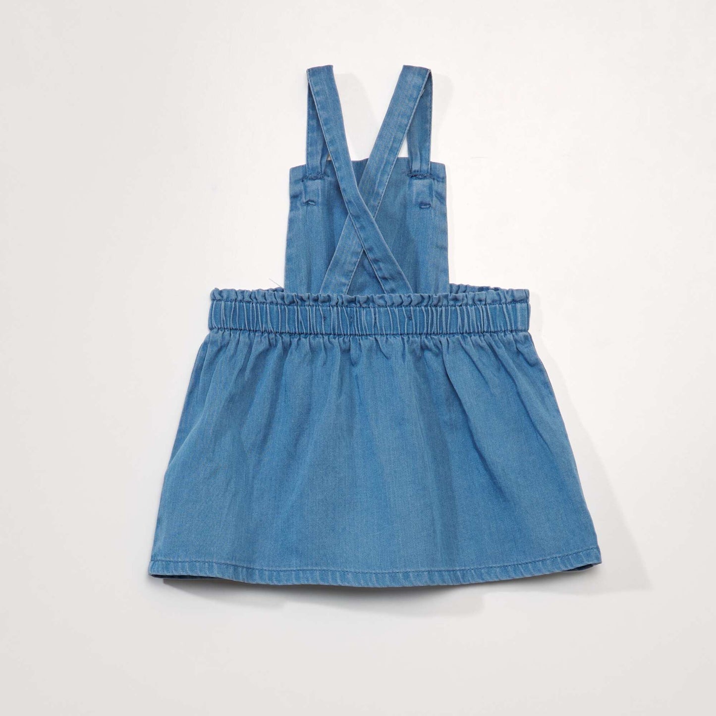 Dungaree-style dress BLUE