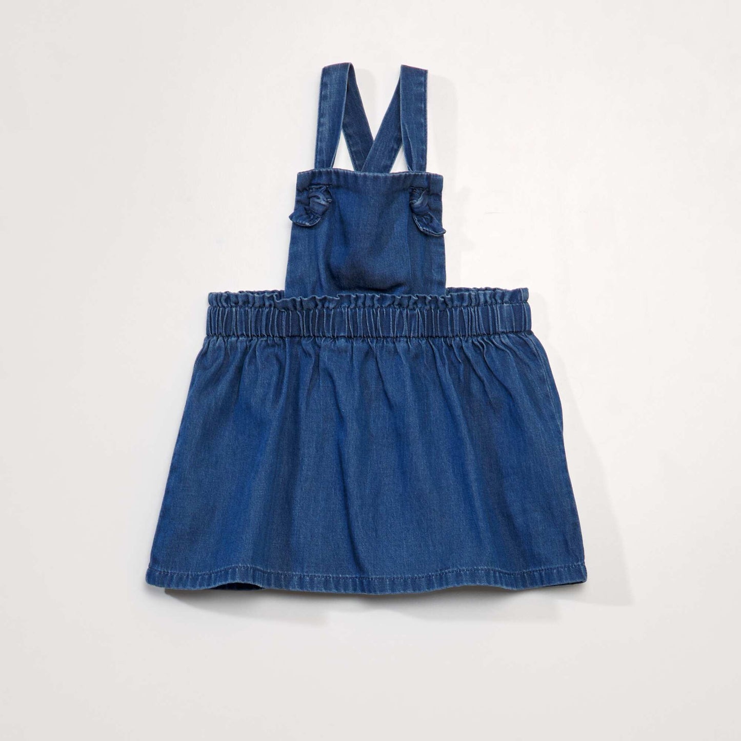 Dungaree-style dress BLUE