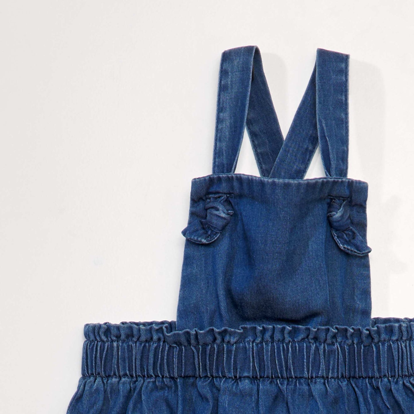 Dungaree-style dress BLUE