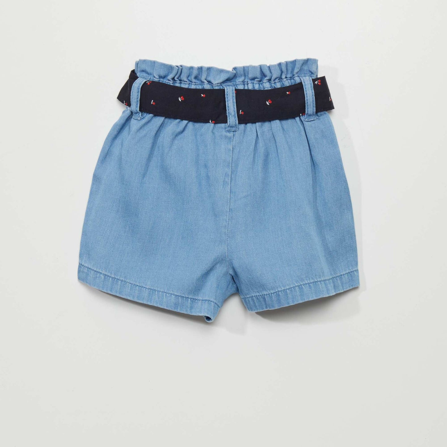 Denim-effect shorts BLUE