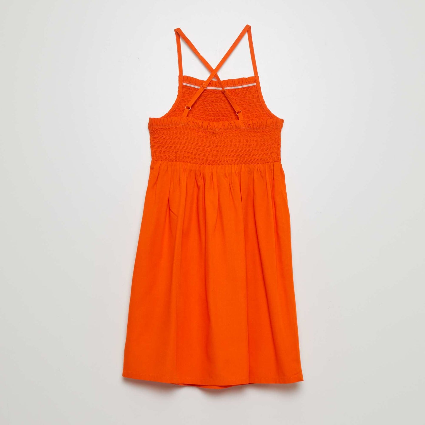 Spaghetti strap dress ORANGE