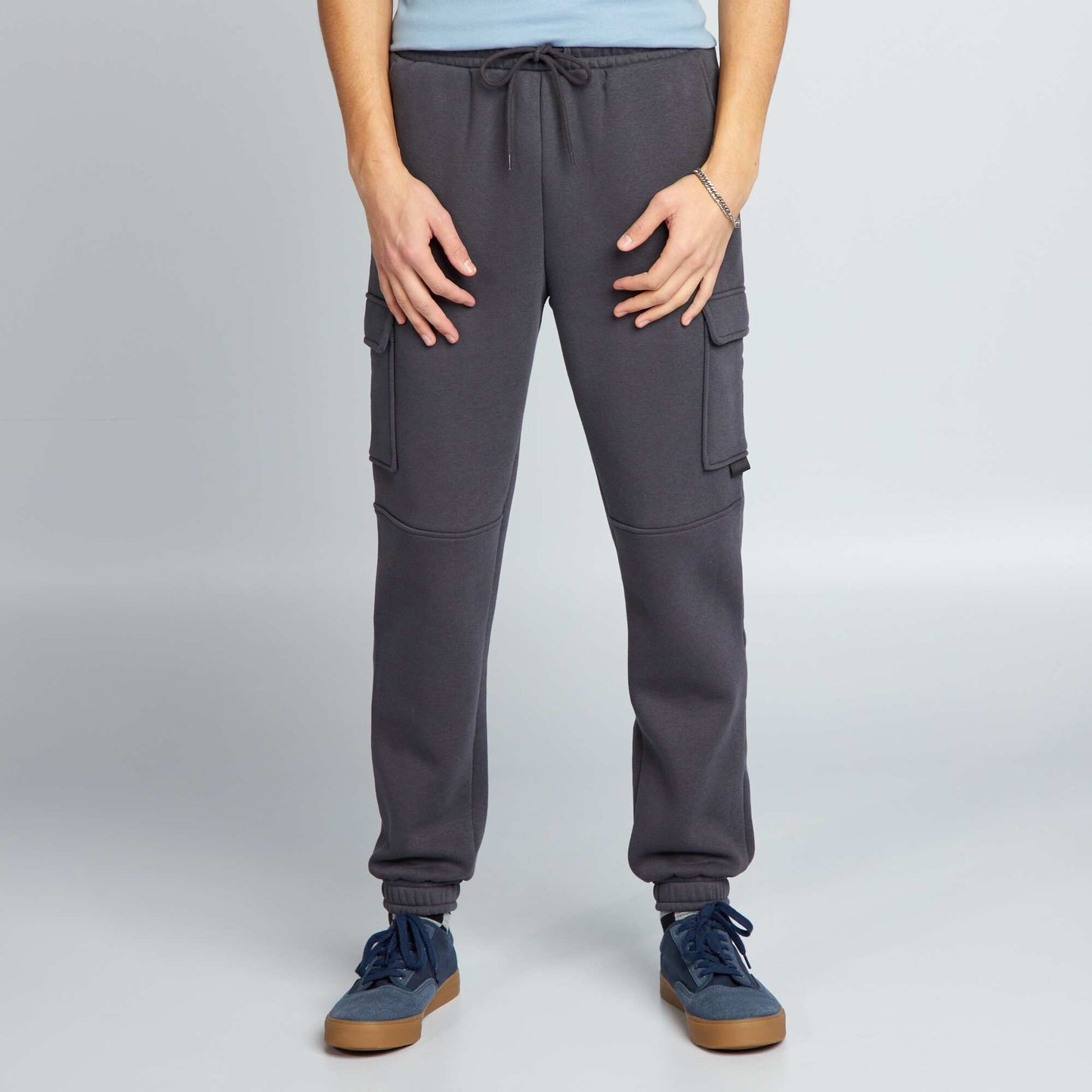 Multi-pocket joggers BLACK