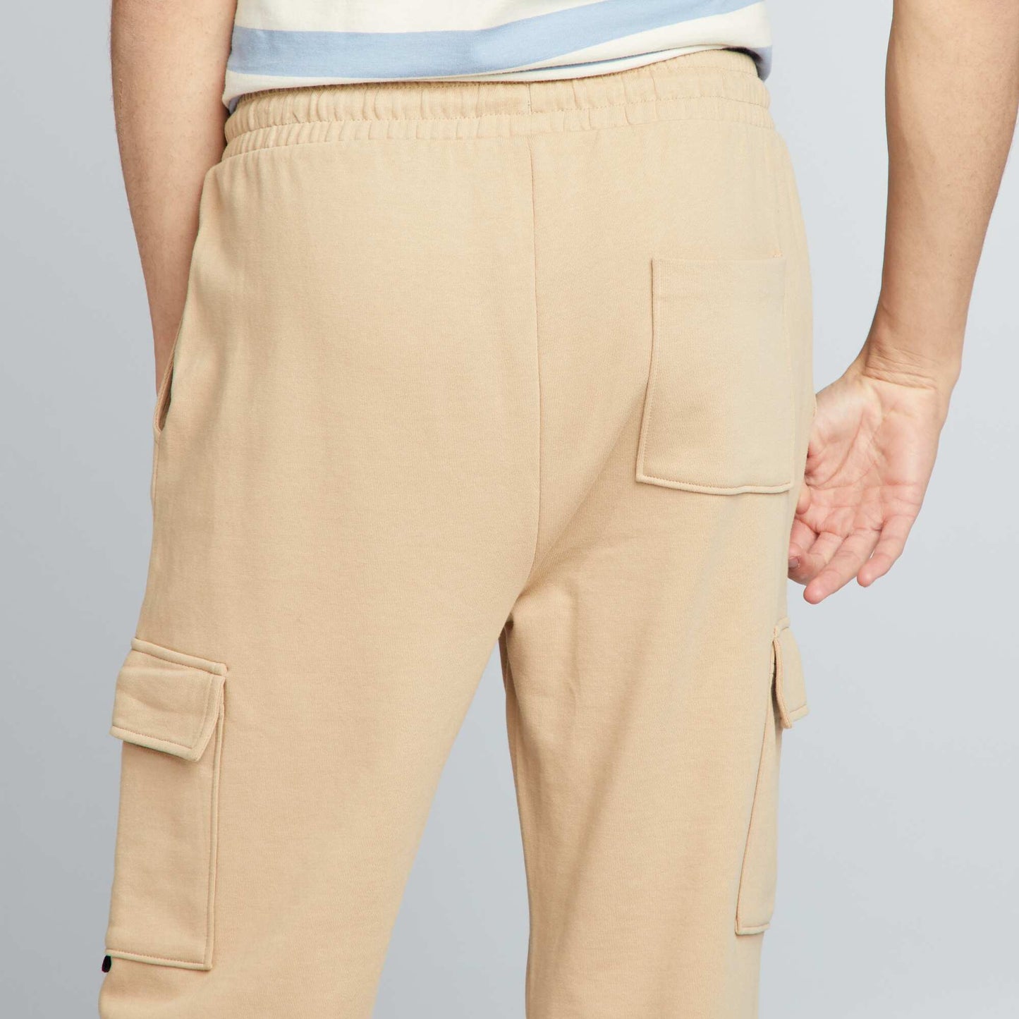 Cargo-style joggers BEIGE