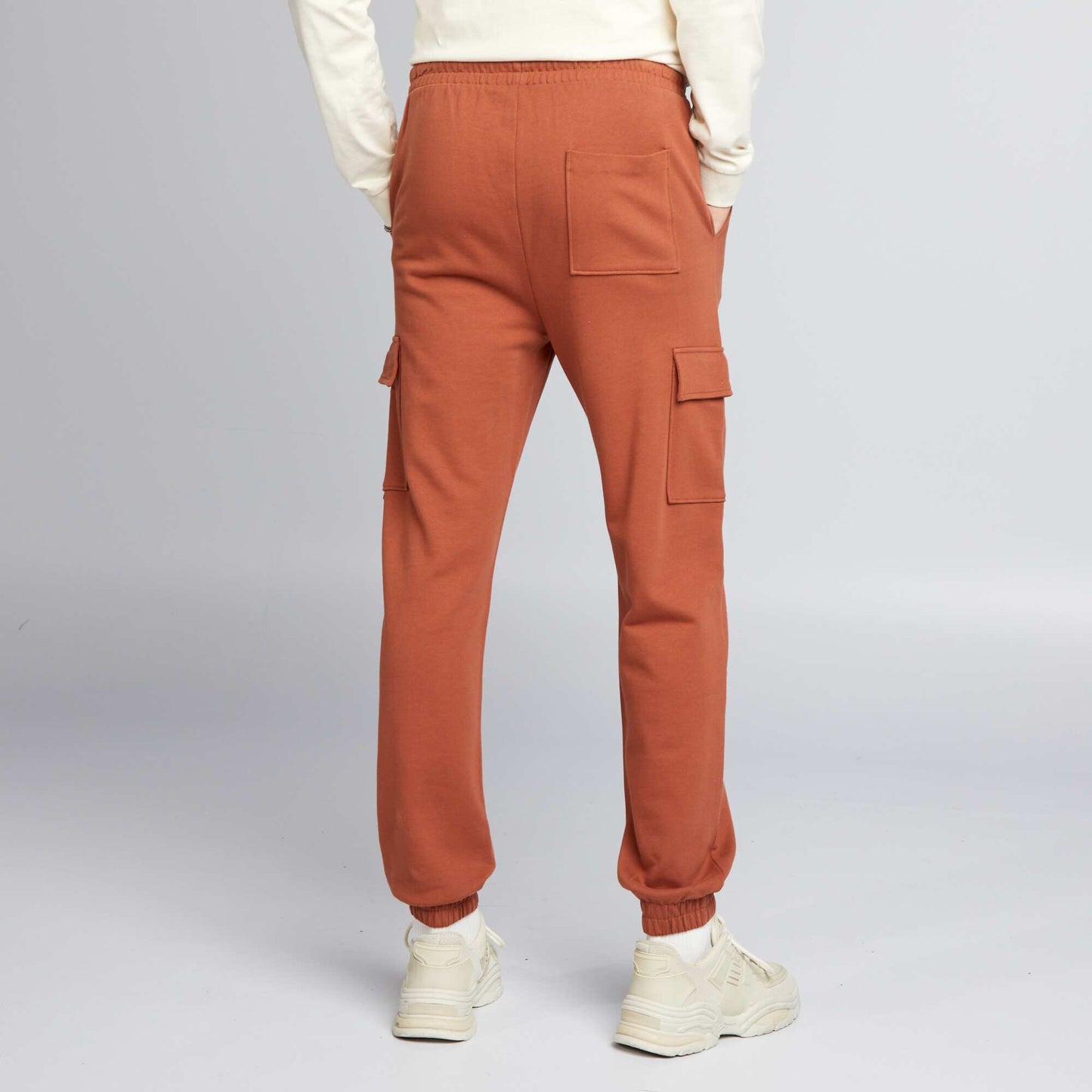 Cargo-style joggers BROWN