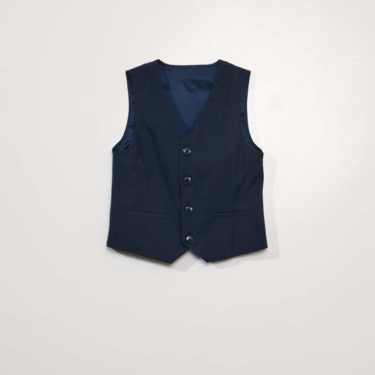 Dressy waistcoat blue