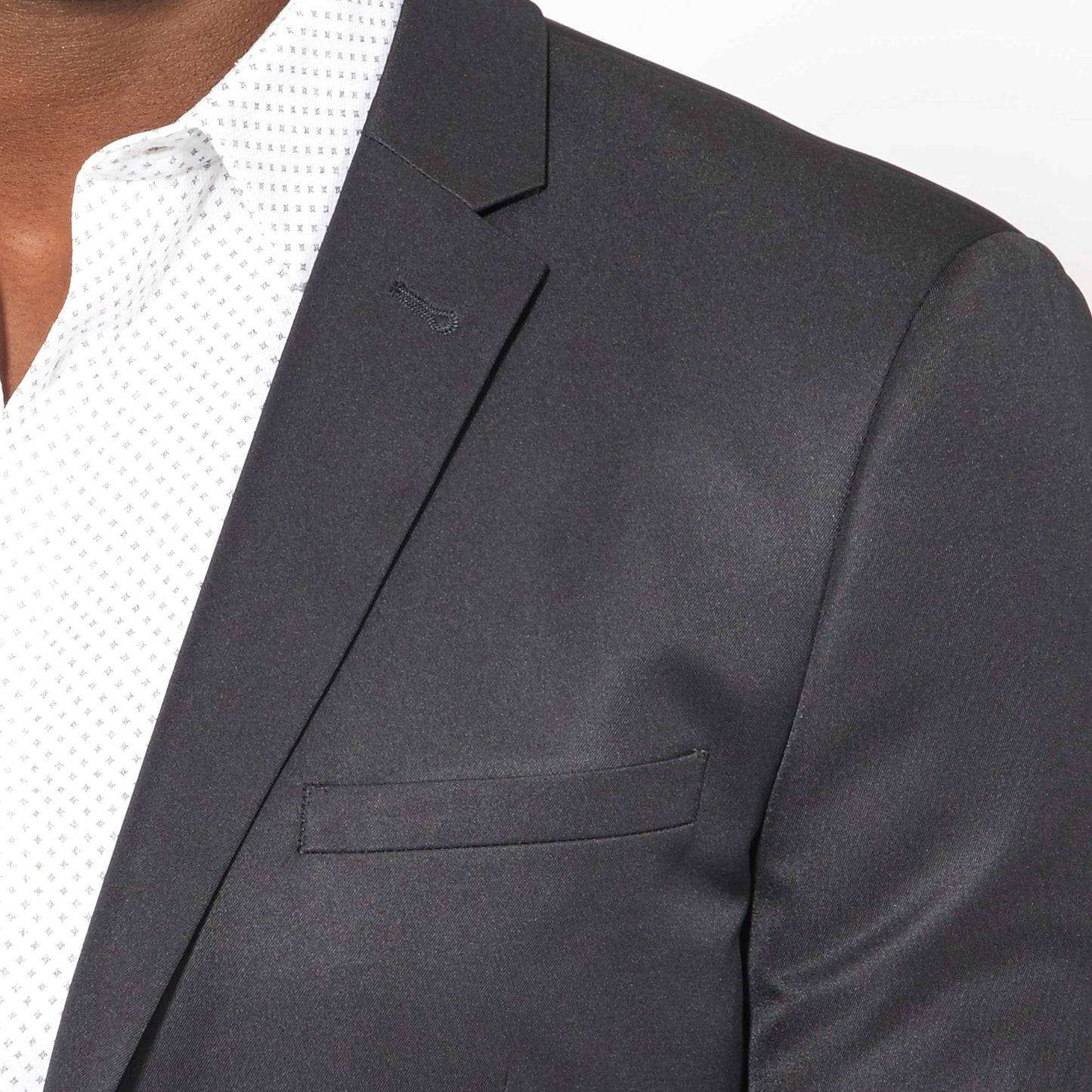 Tailored suit jacket black