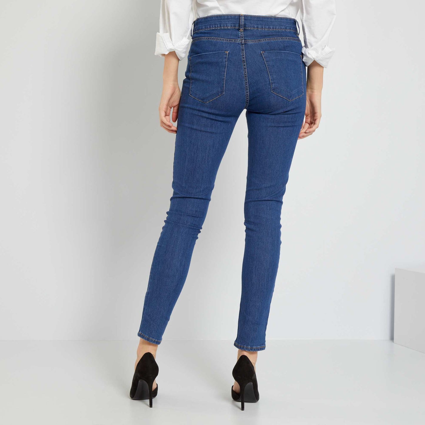 Stretch skinny jeans stone