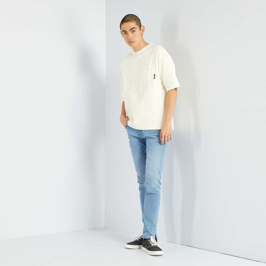 Eco-design slim-fit jeans BLUE