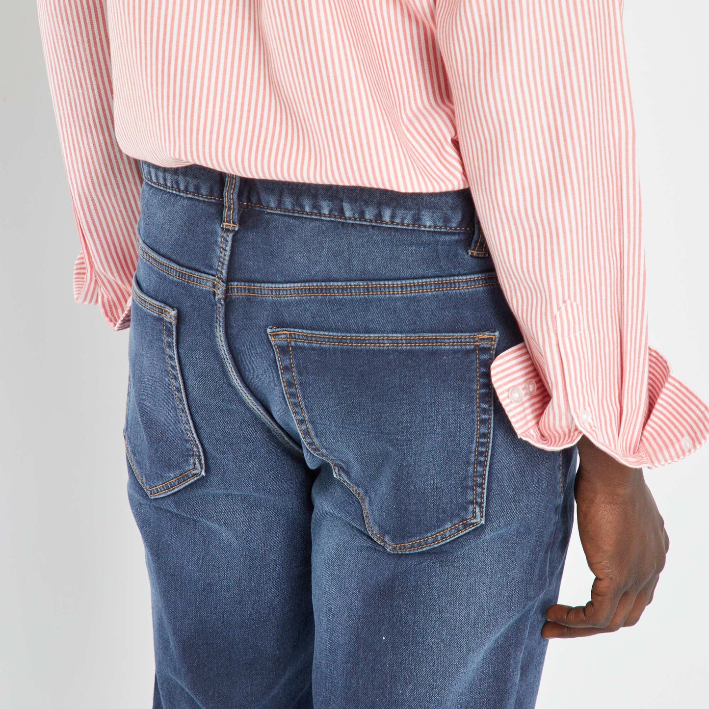 Slim-fit stretch jeans BLUE