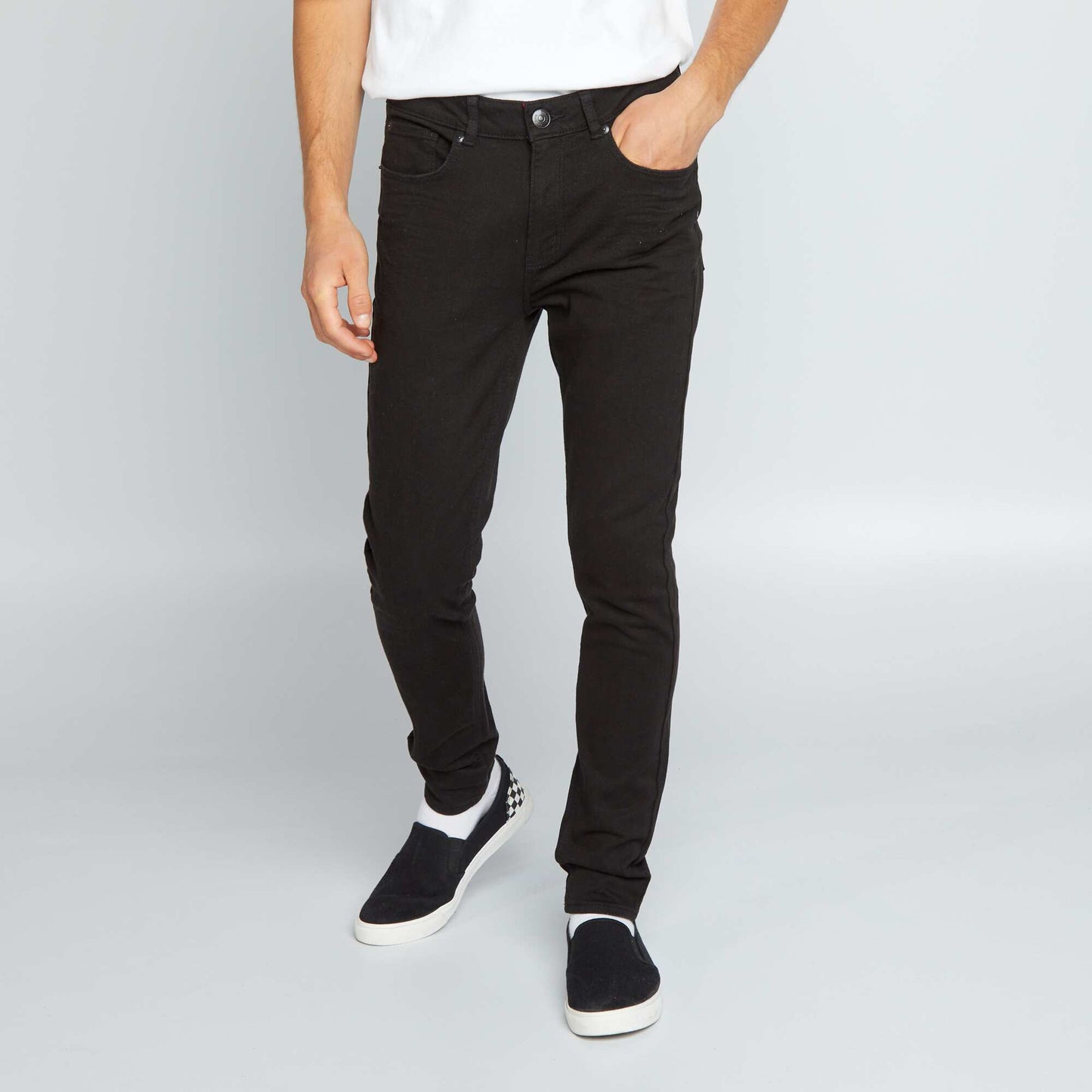 Eco-design skinny jeans Black