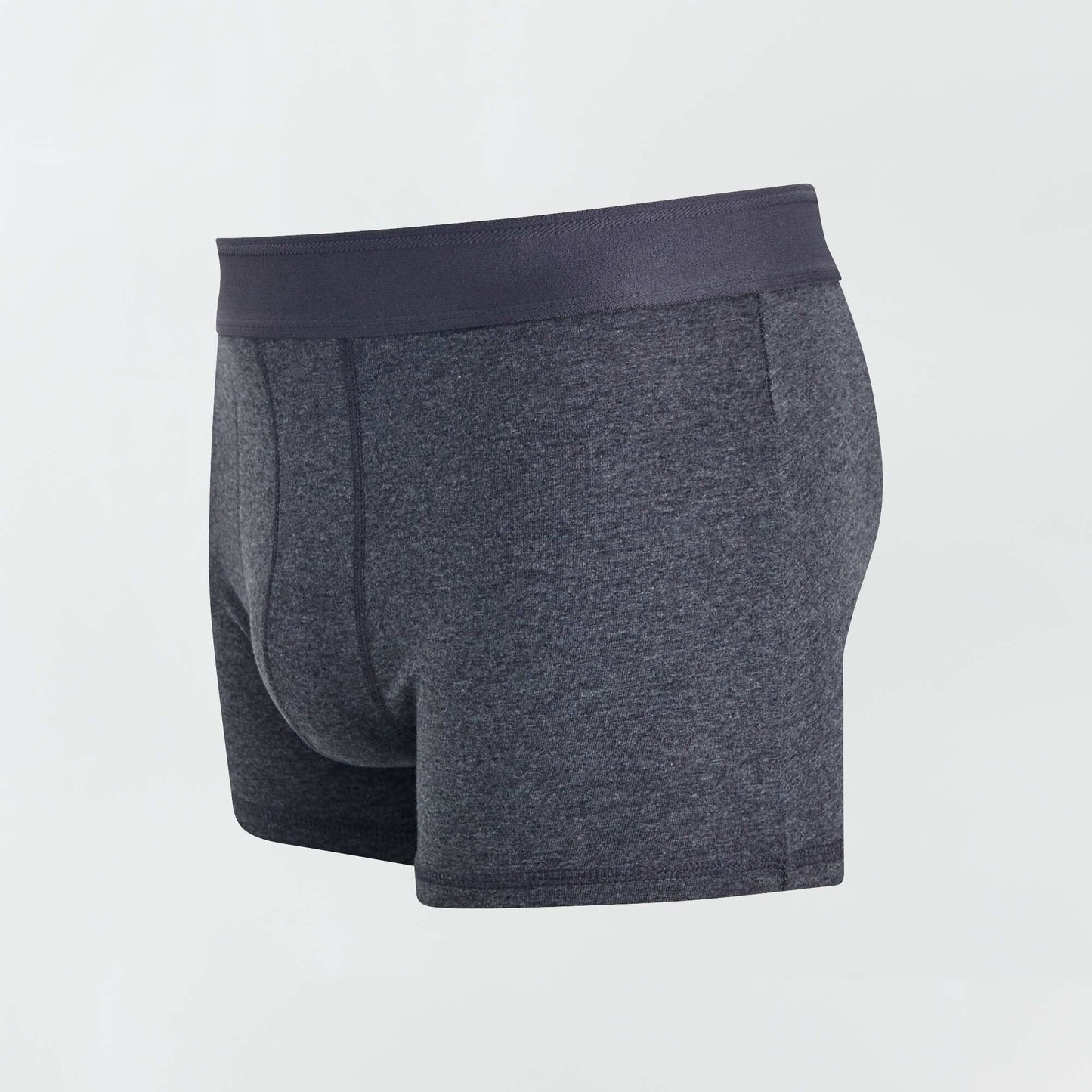 Pack of 3 plain boxers GREY