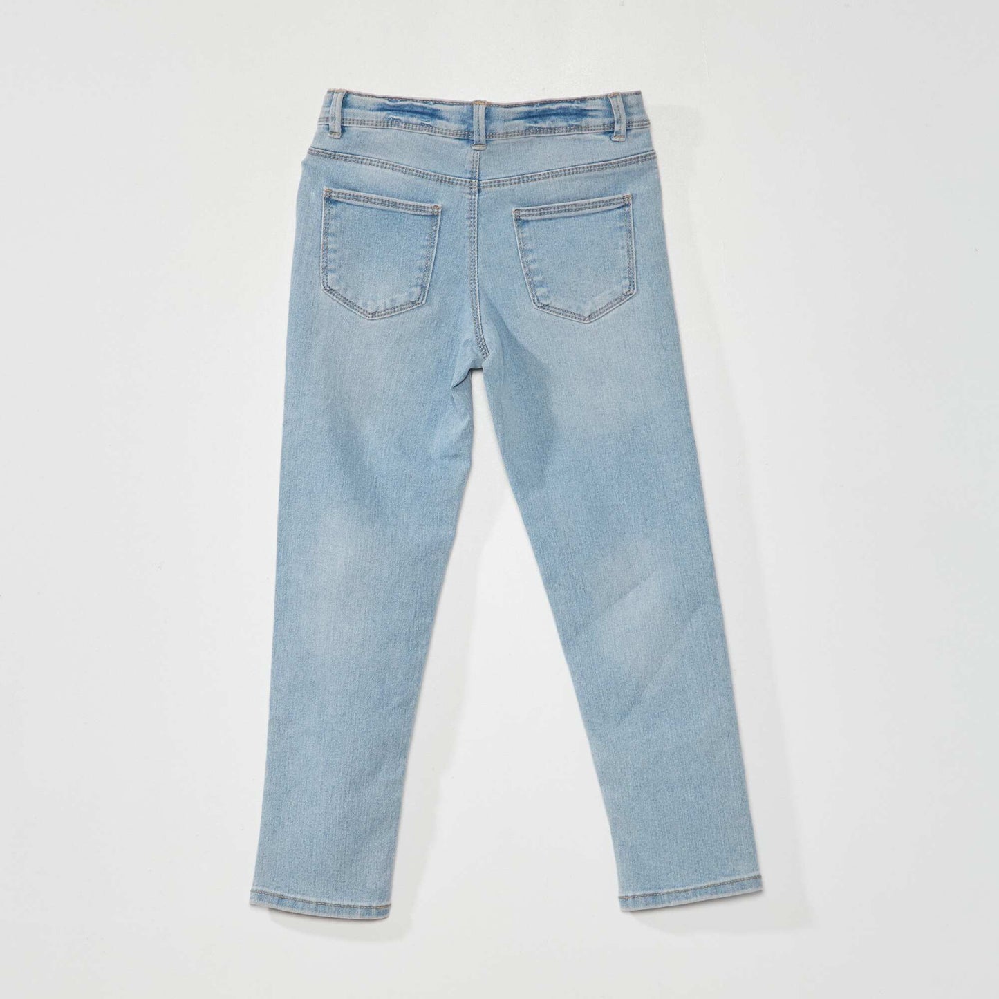 Slim-fit eco-design jeans Blue