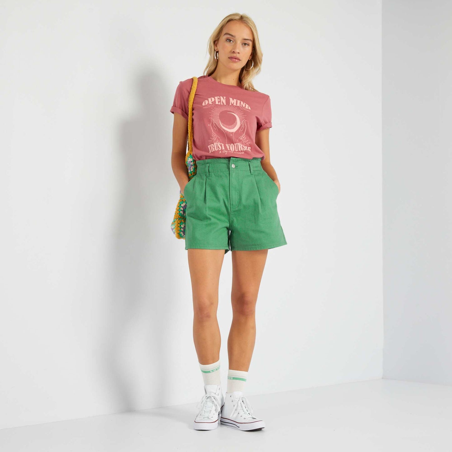 Eco-design heart T-shirt MAUVEMIND