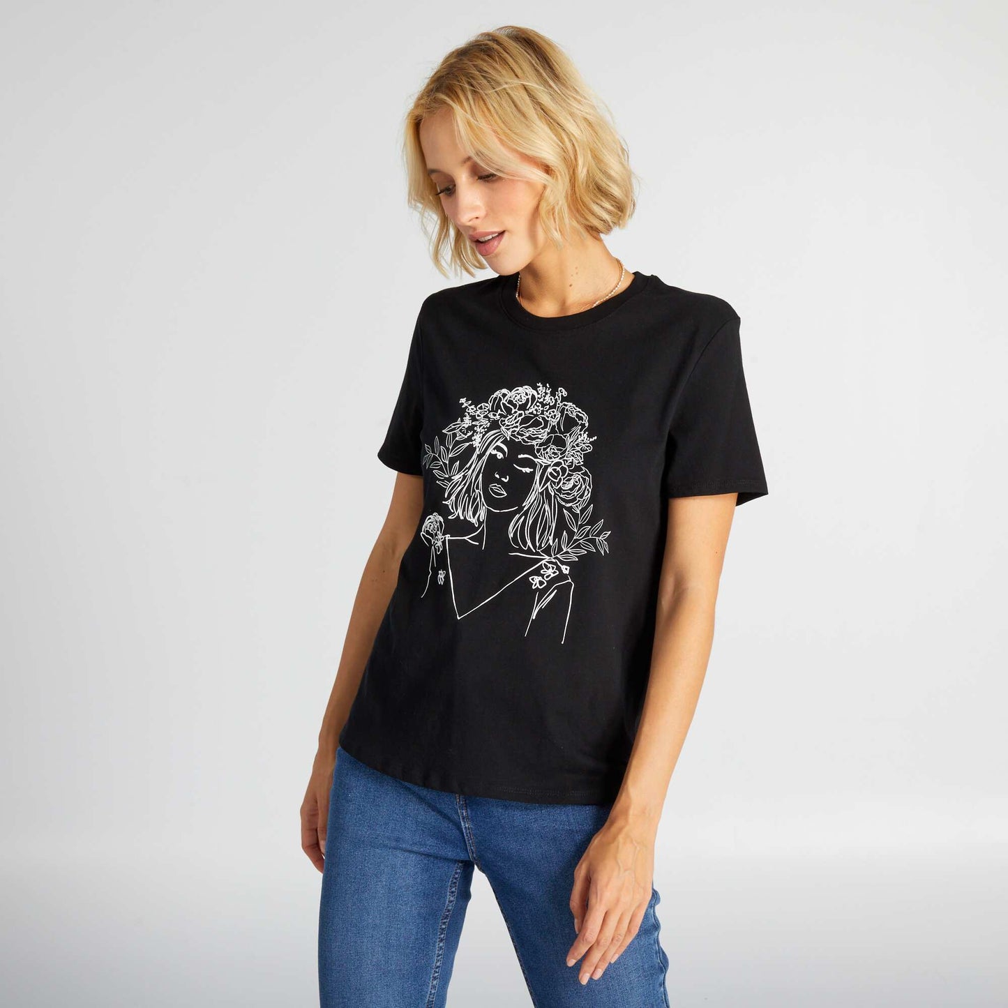 Eco-design heart T-shirt BLAKVIFLO