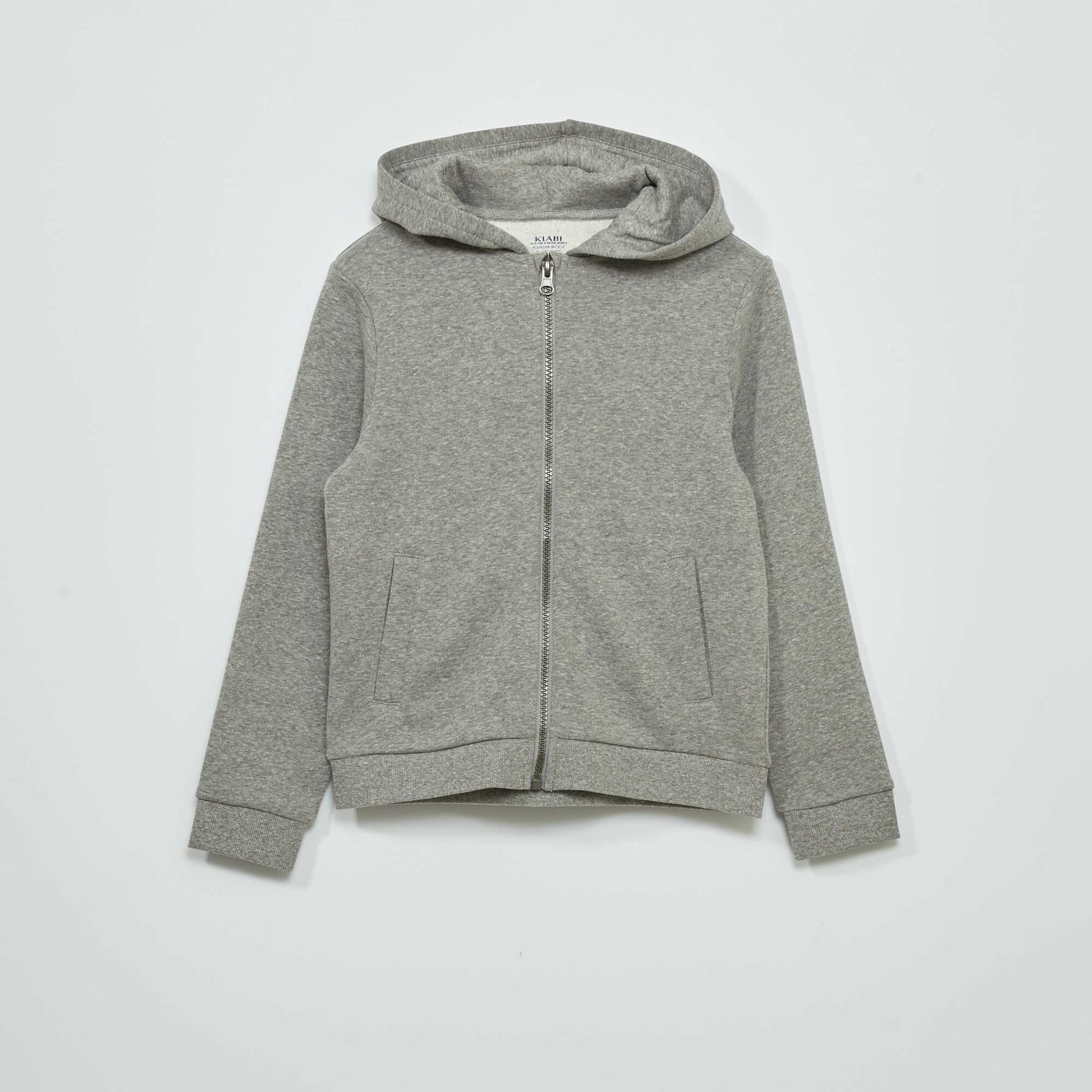 Myntra Women Plus Size Sweatshirts Zip-up Hoodie GREY – Kiabi Inde