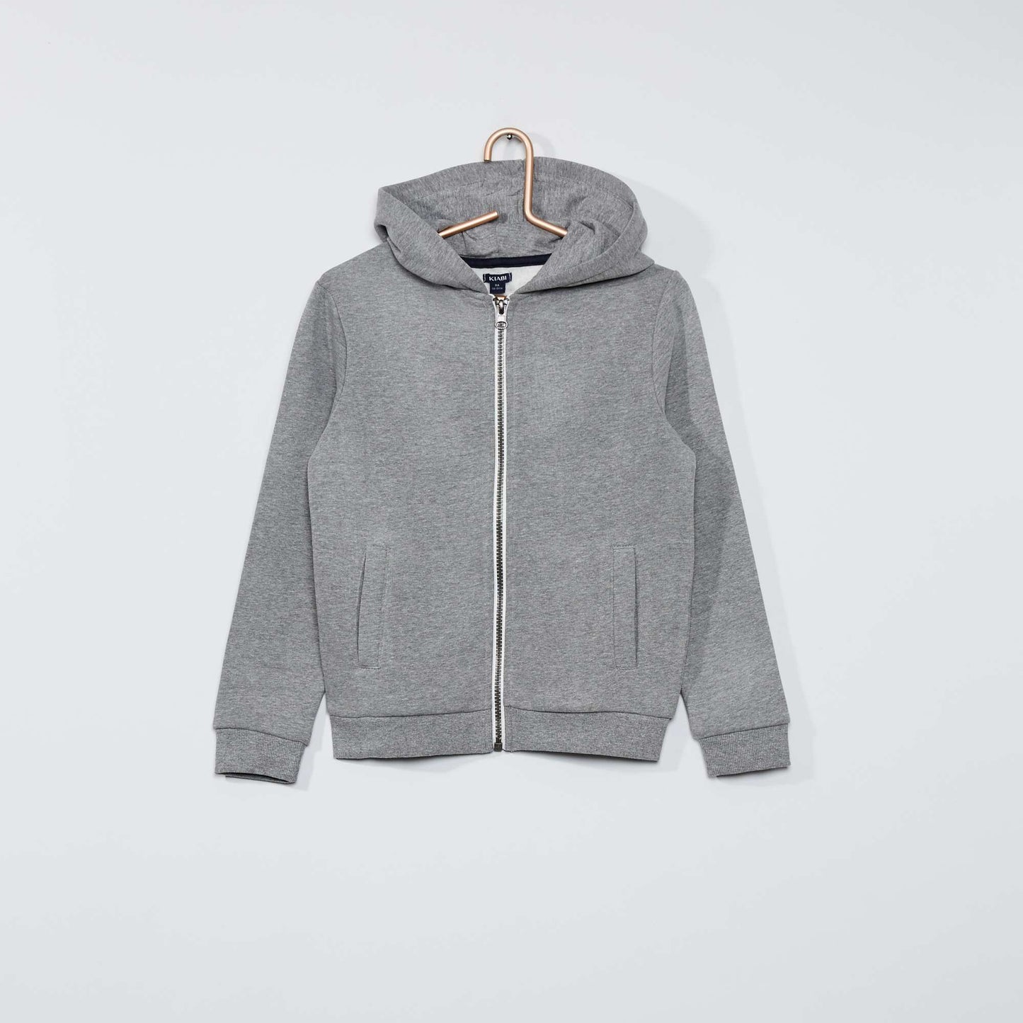 Zip-up hoodie GREY