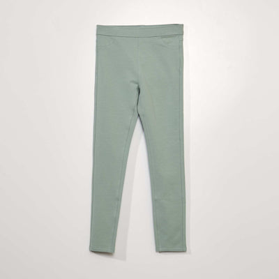 Eco-design jeggings GREEN
