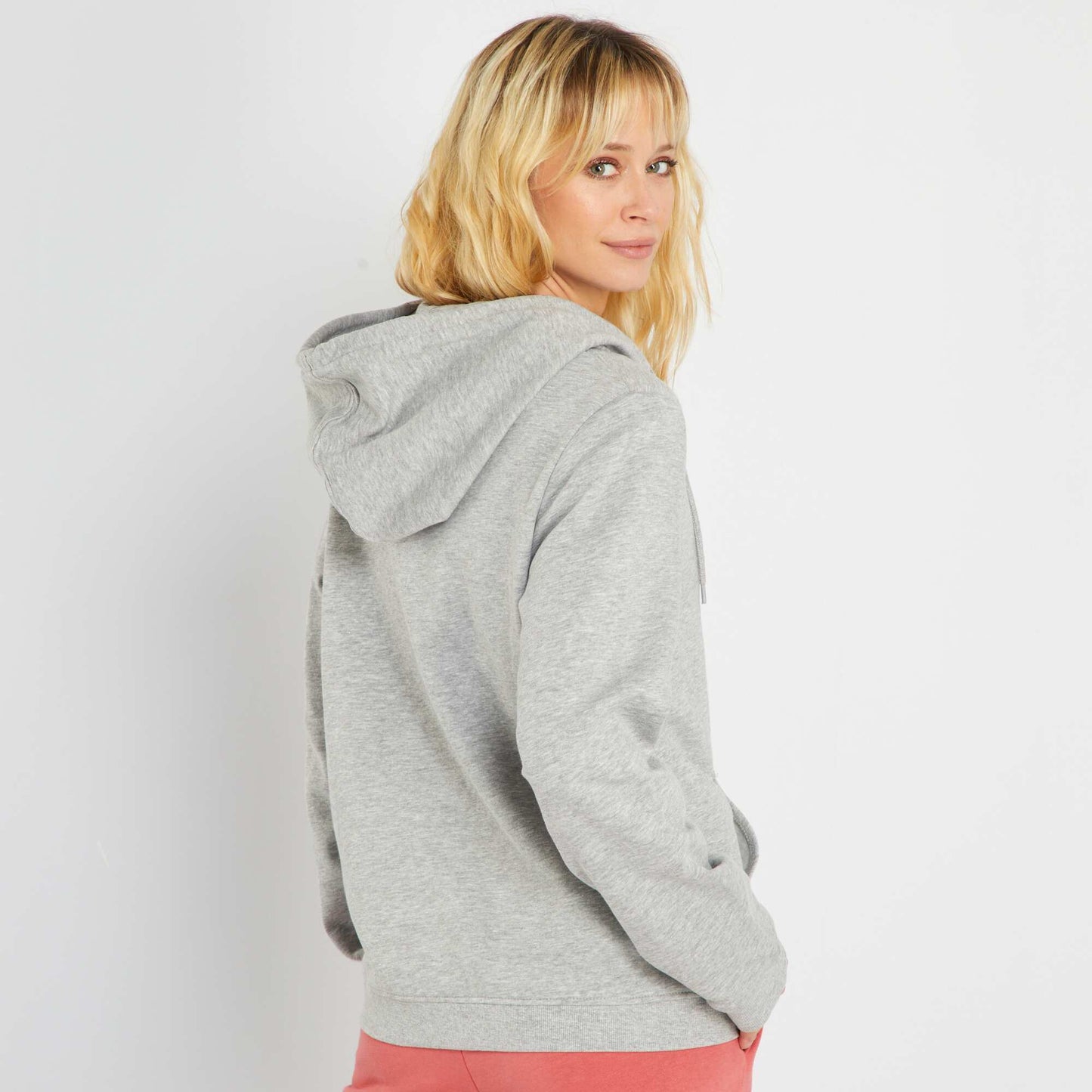 Zip-up hoodie GREY