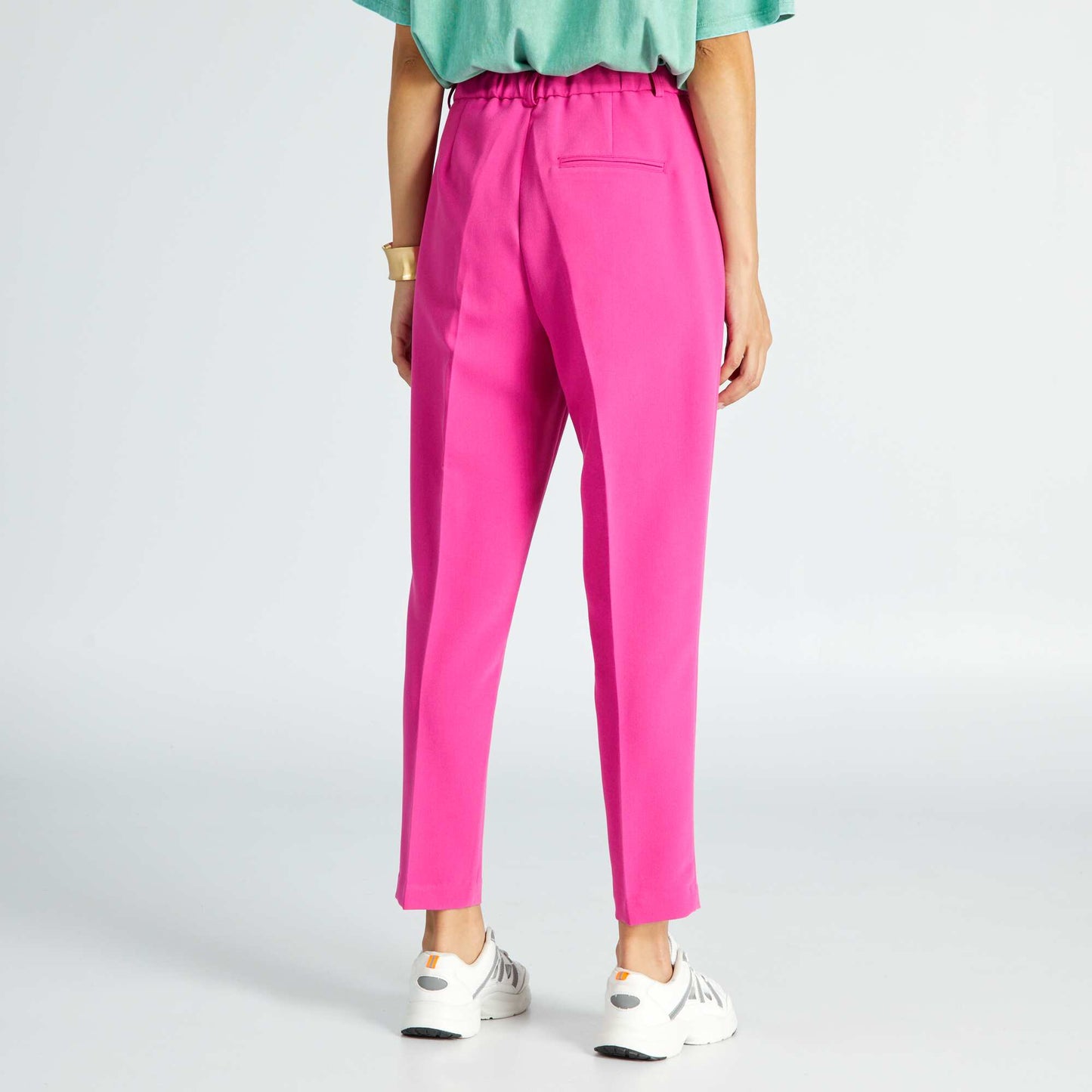 Cigarette trousers Pink