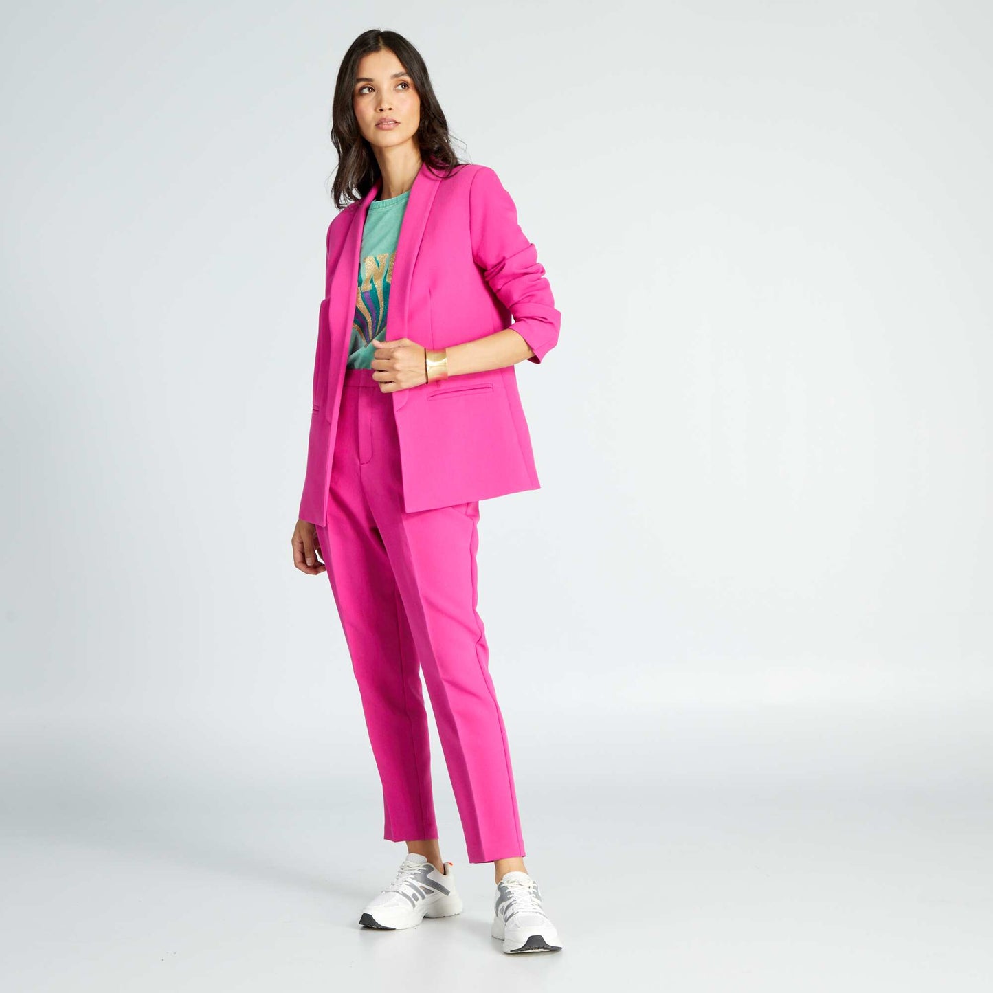 Cigarette trousers Pink