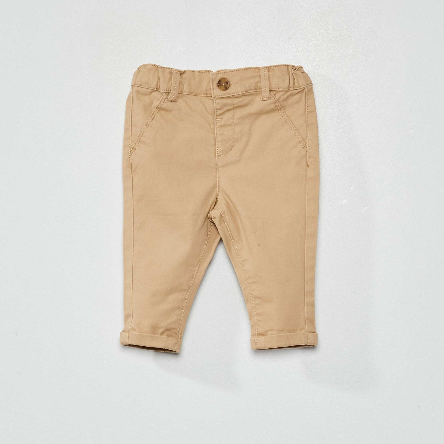 Plain chinos BEIGE