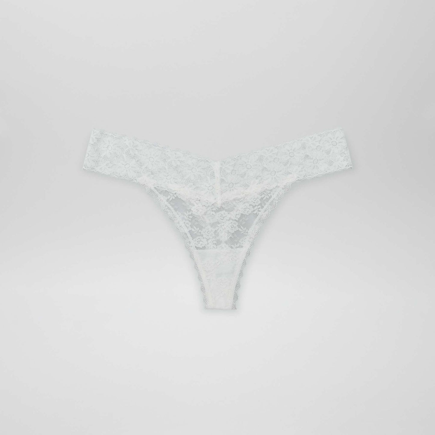 Pack of 3 lace thongs RED