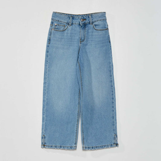 Wide-leg jeans - Eco-design BLUE