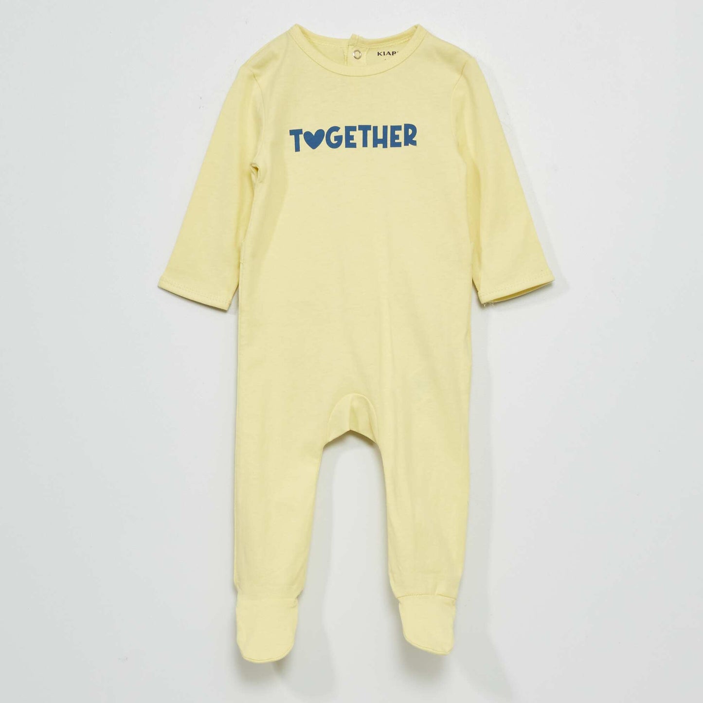 Jersey sleepsuit YELLOW