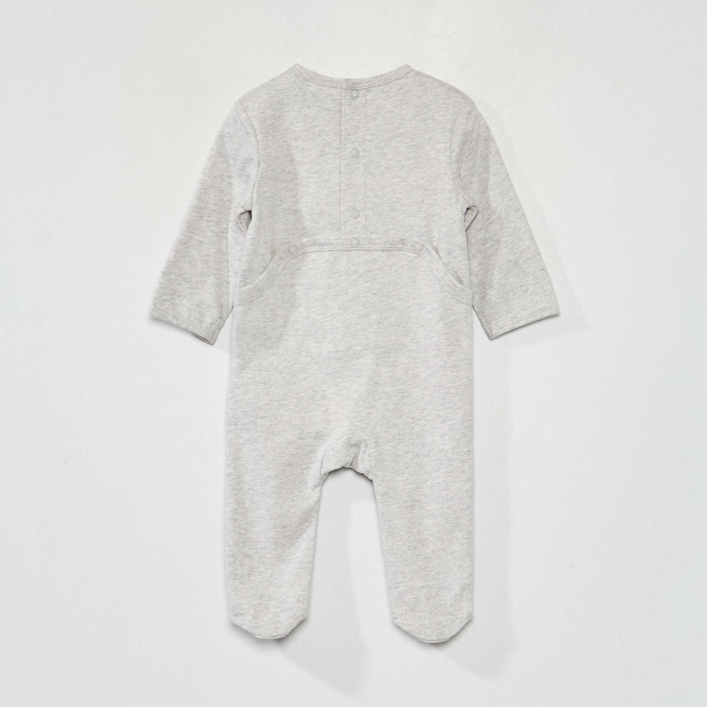 Printed jersey pyjamas GREY