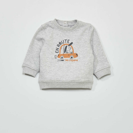 Lightweight sweatshirt GREY