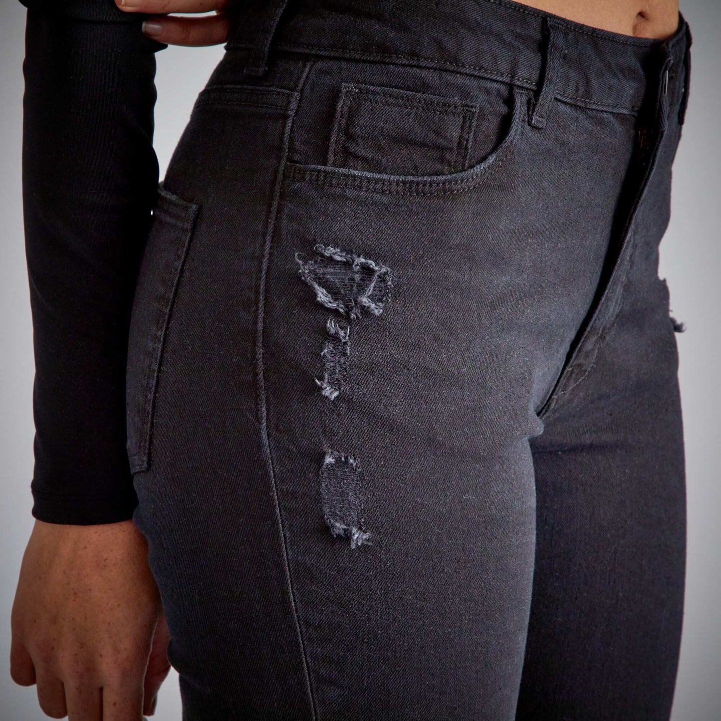 Skinny jeans - 5 pockets black