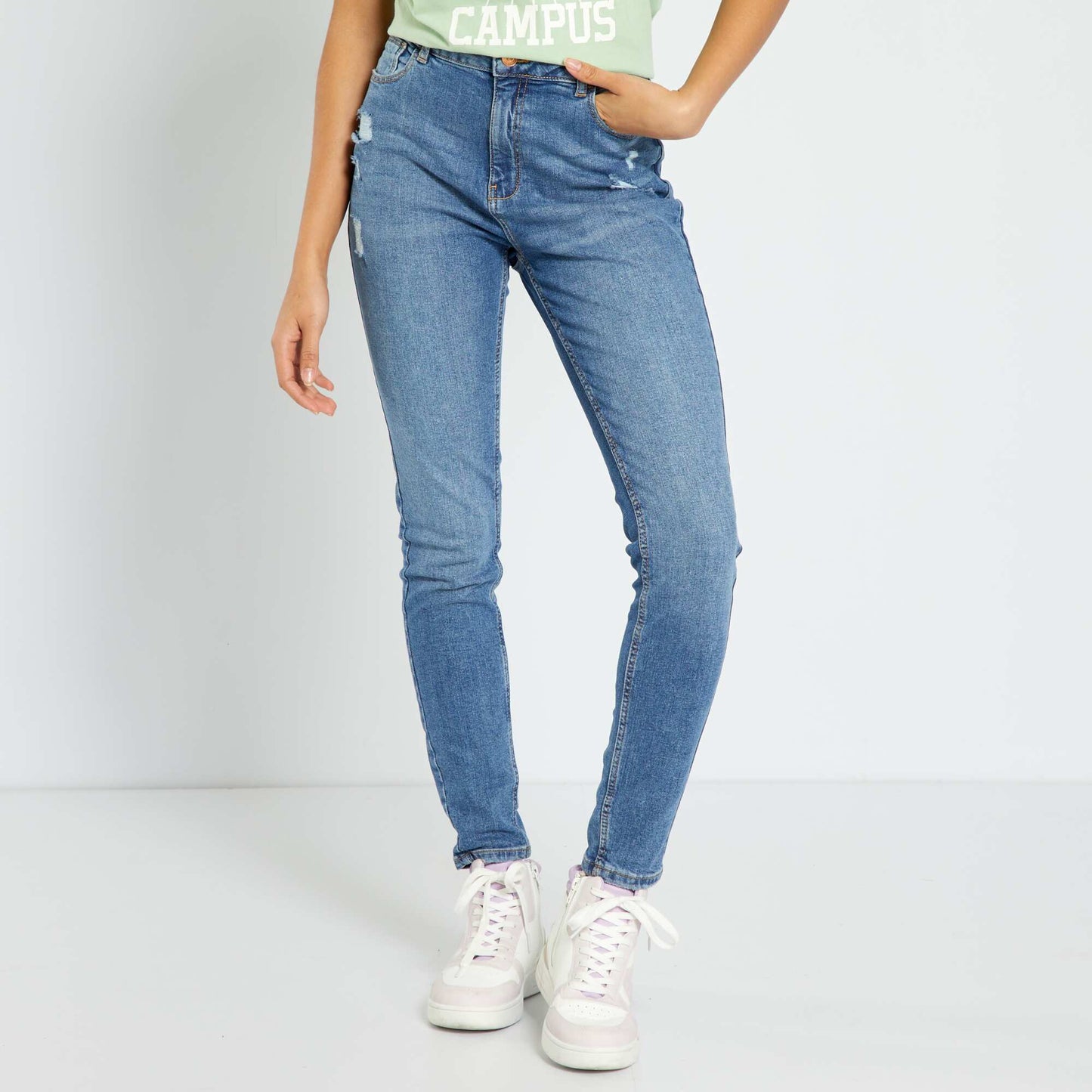 Skinny jeans - 5 pockets BLUE