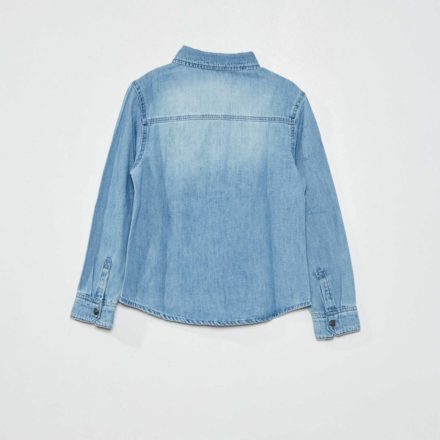 Denim shirt BLUE