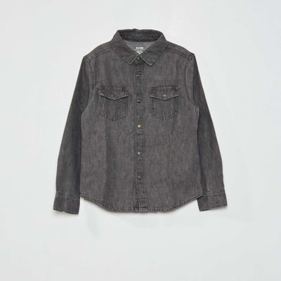Denim shirt GREY