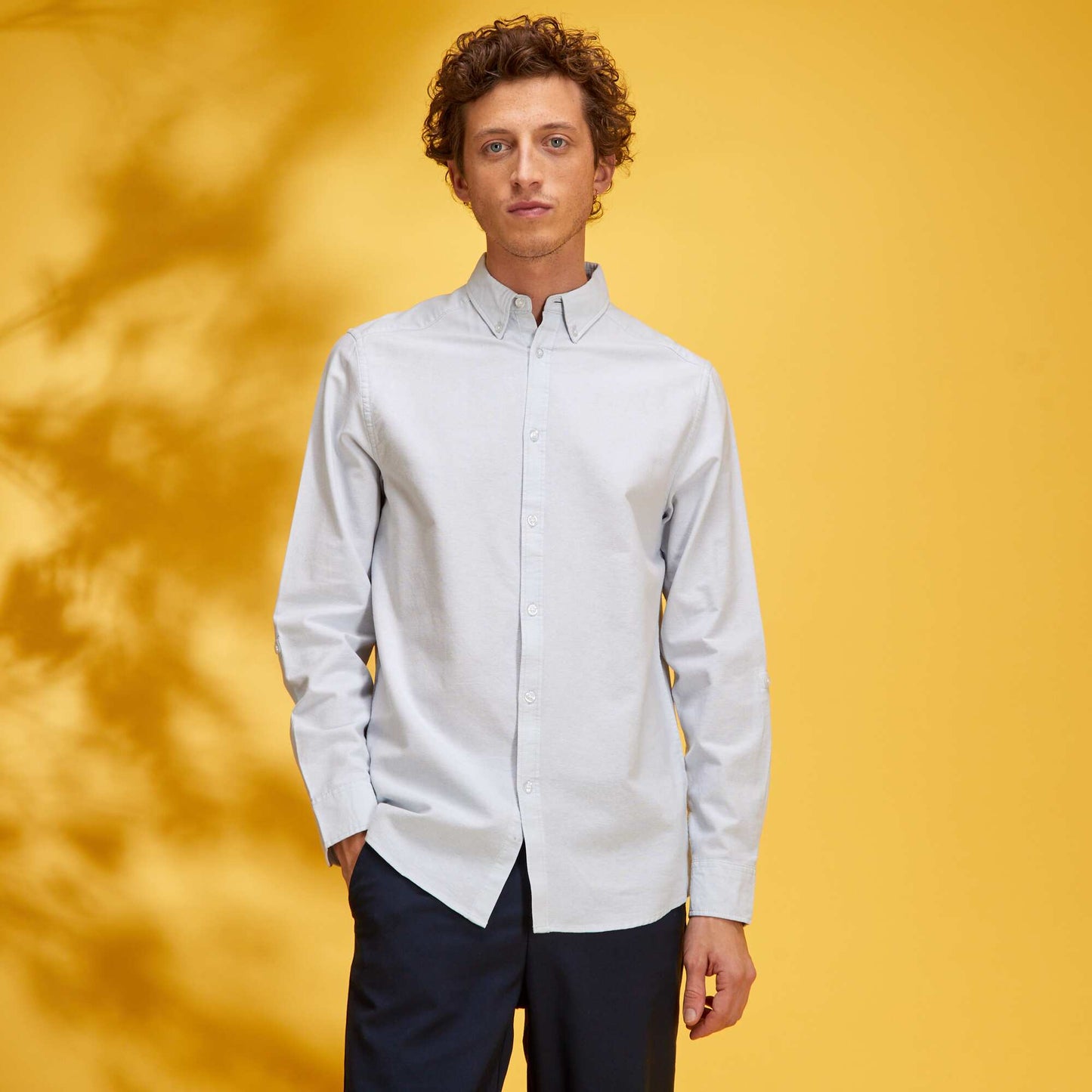 Oxford shirt pale blue