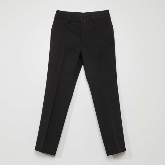 Suit trousers black