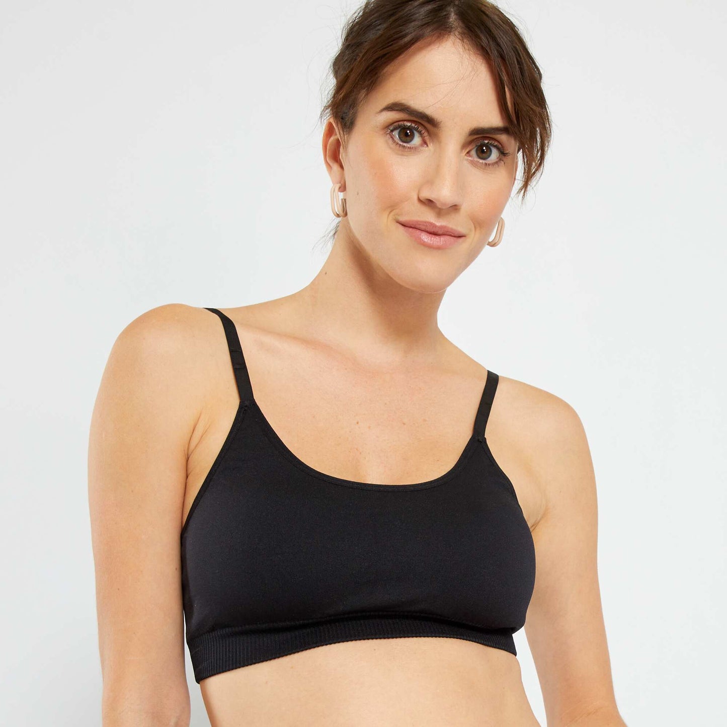 Pack of 2 sports bras Black